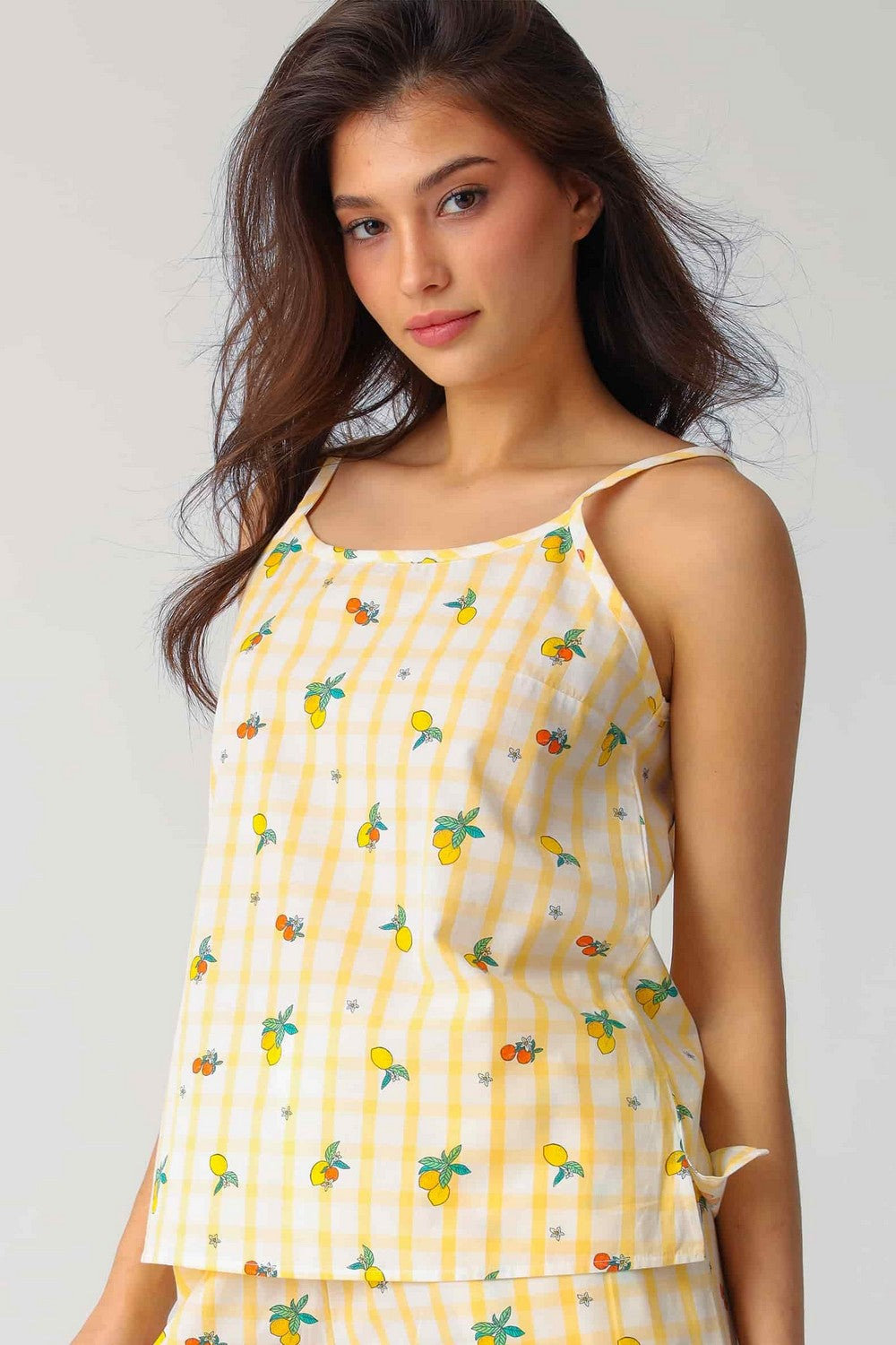 Майка майка з принтом LH531-03 Amalfi yellow