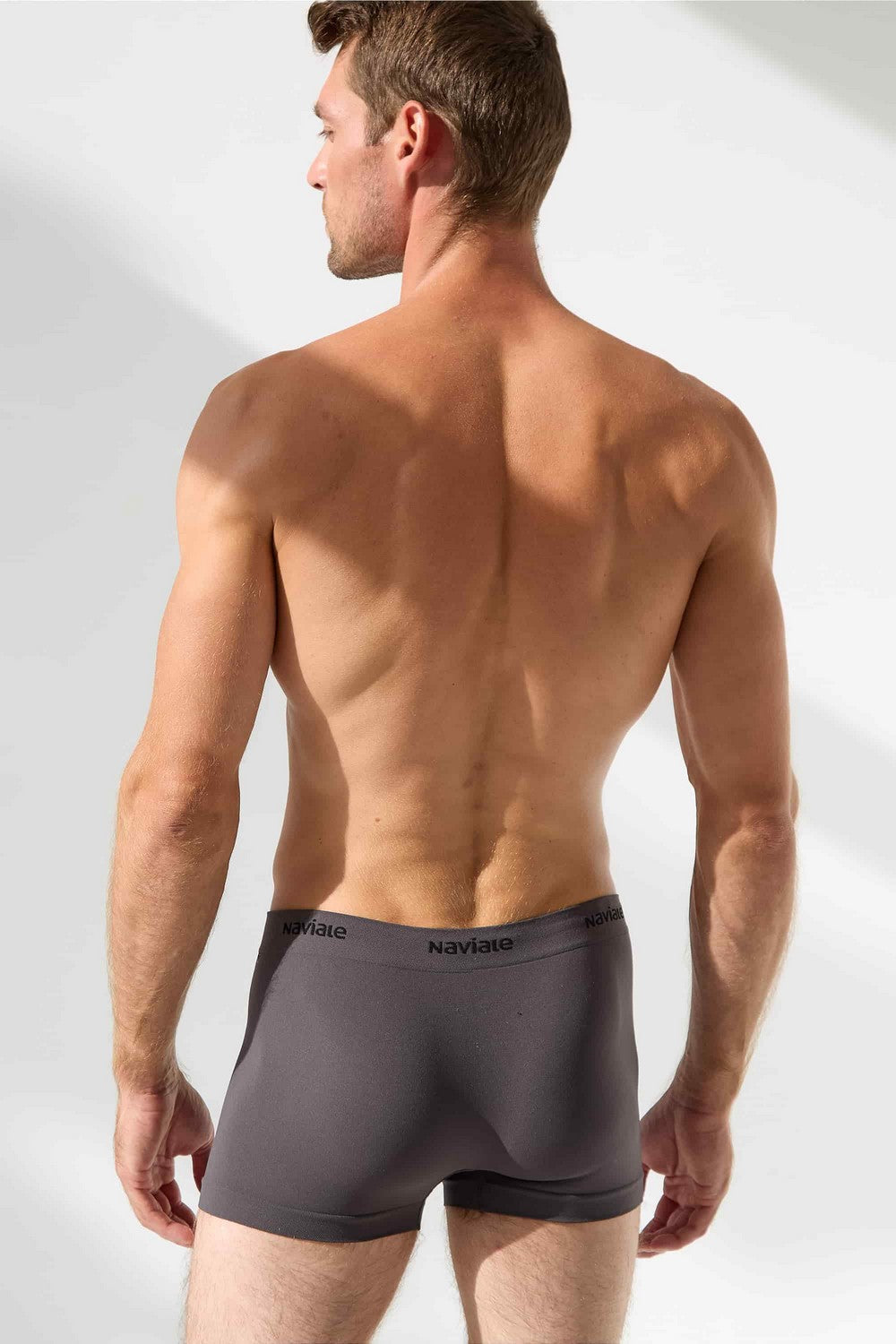 Чоловічі шорти з логотипом MU213-01 Arni gray