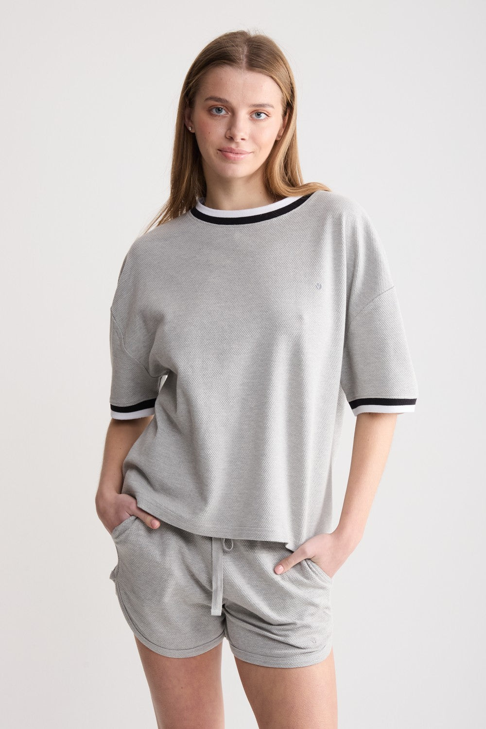 Футболка из хлопка UH320-03 London melange