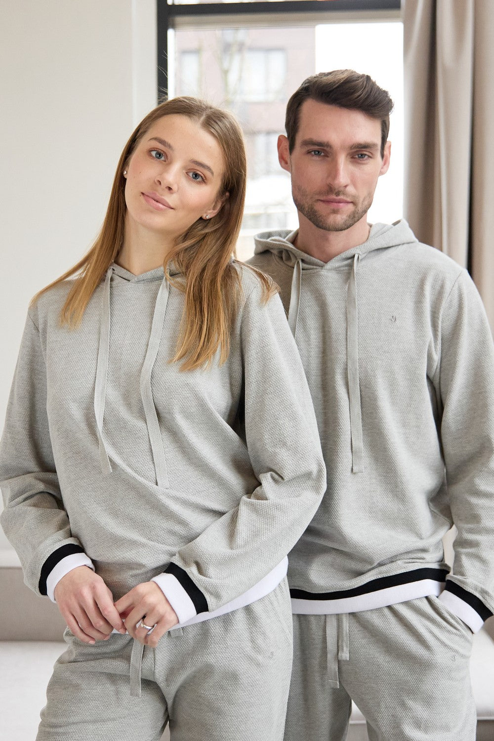 Бавовняне худі унісекс UH330-02 London melange