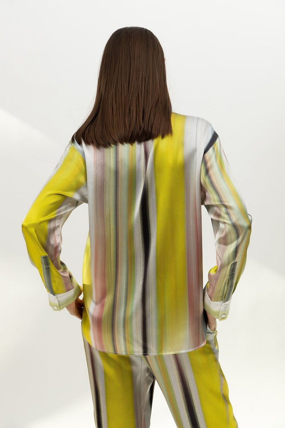 Піжамна блуза в смужку 251202-04 Art Stripes