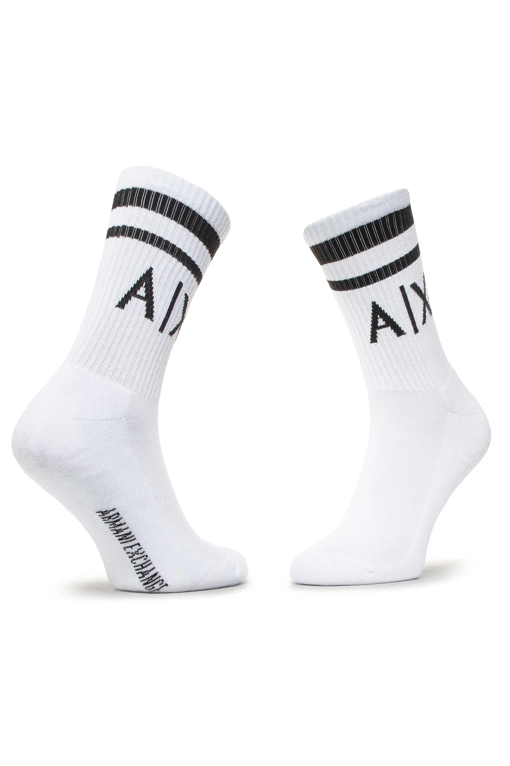 Чоловічі шкарпетки 943012245 (2 пари) white/black Armani Exchange білі