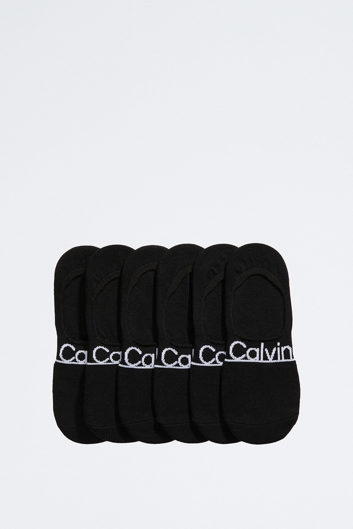 Короткі шкарпетки 93343848 (6 пар) black Calvin Klein набір