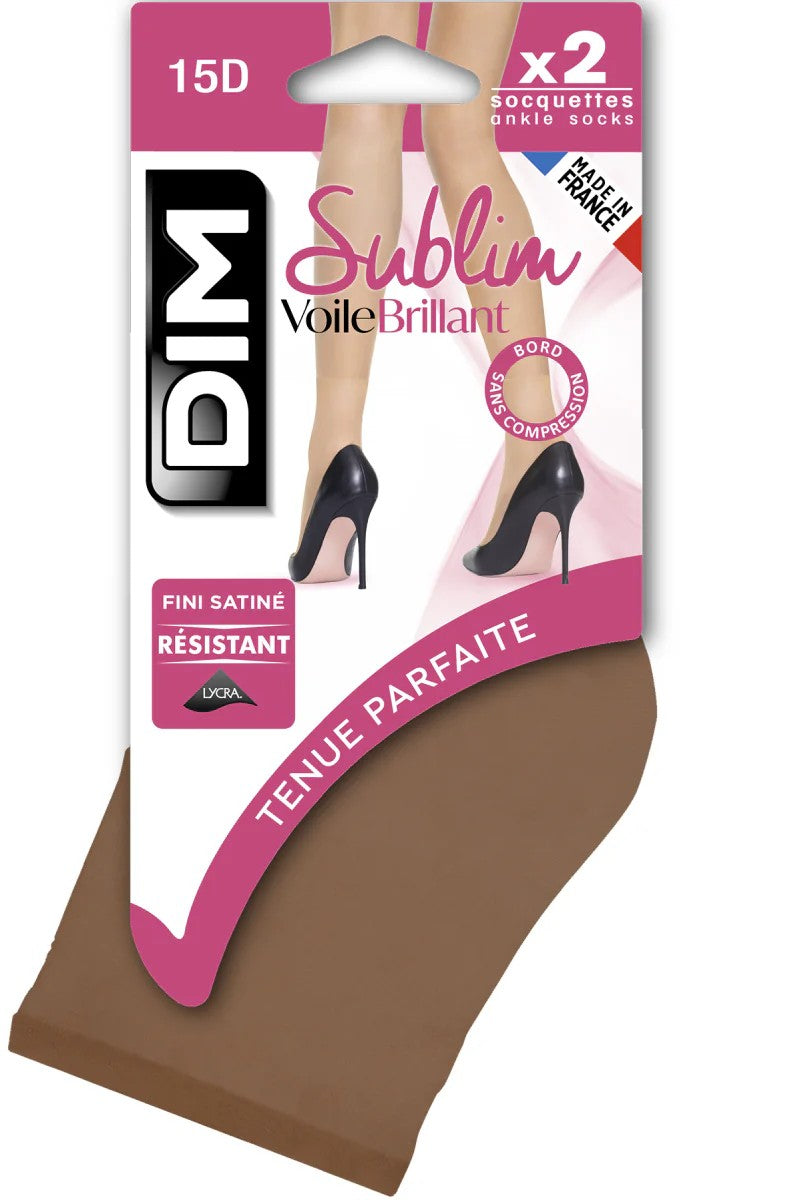 Носки с невидимой резинкой 2067 Sublim 15d (2 пары)