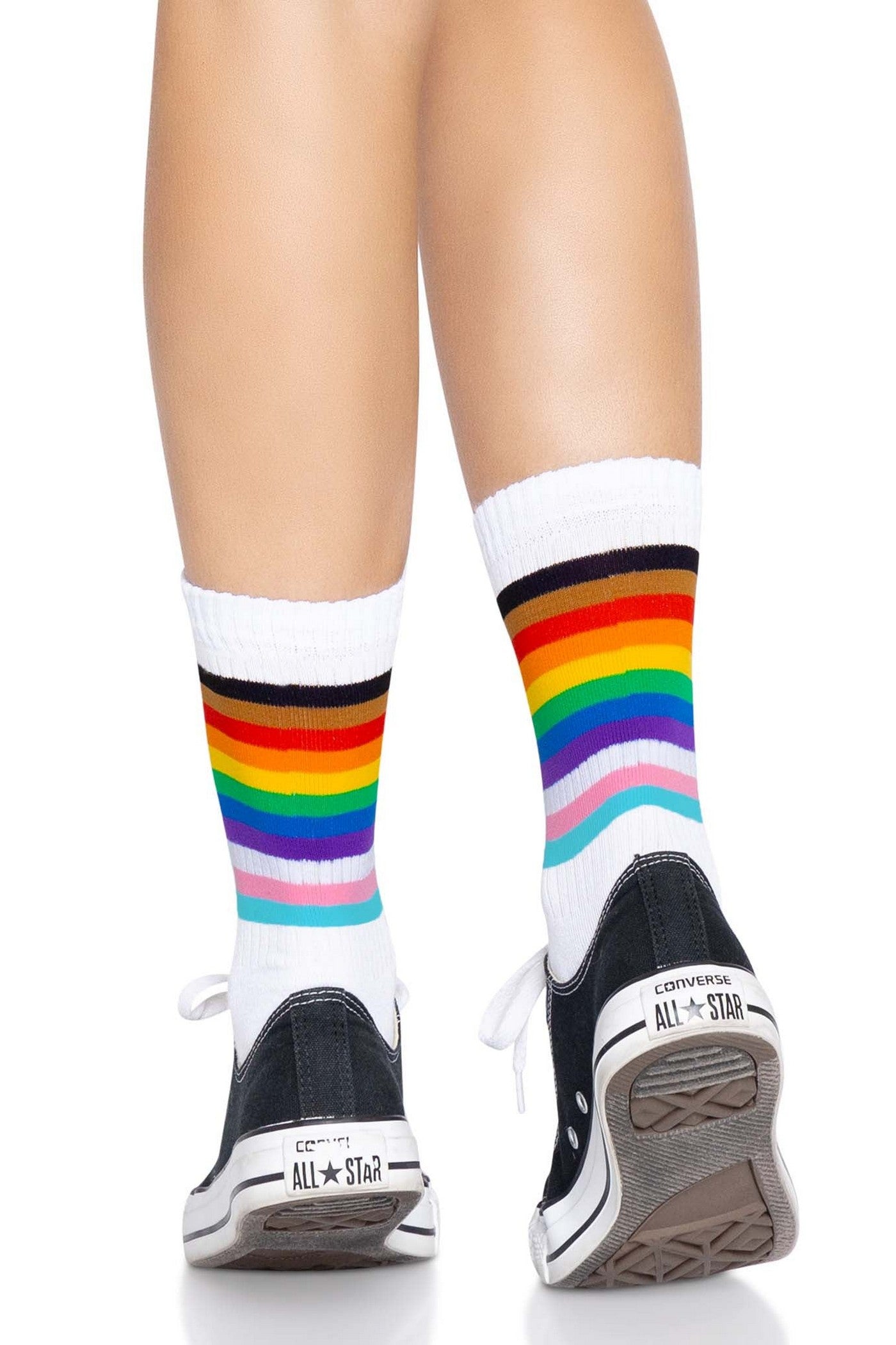 Высокие носки Pride Crew rainbow