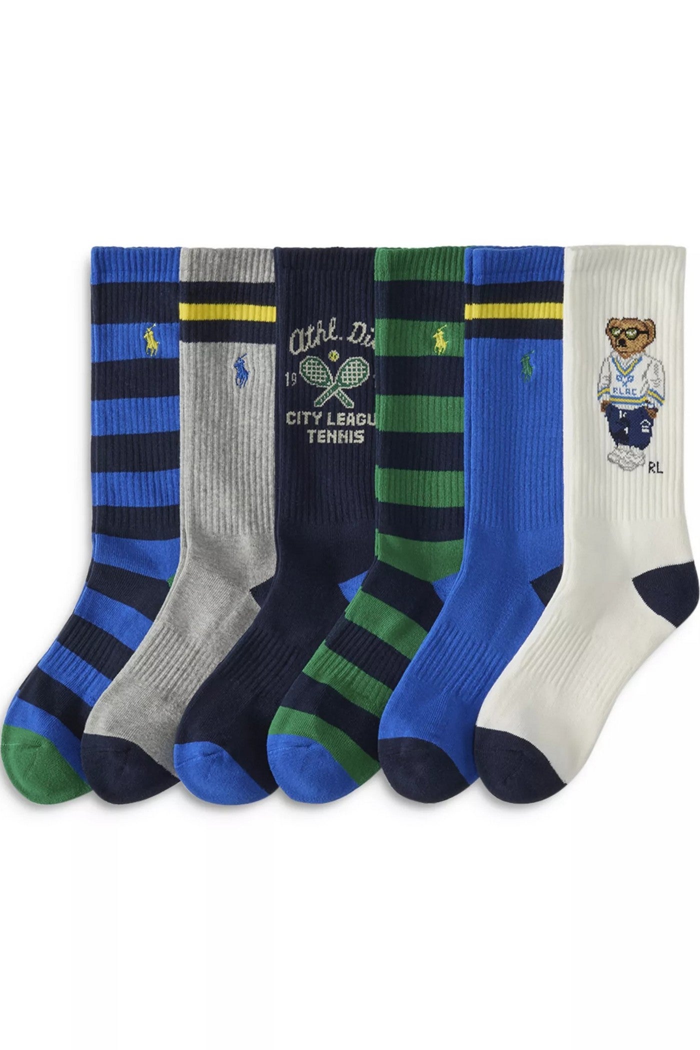 Високі чоловічі шкарпетки 66009131 (6 шт.) multi