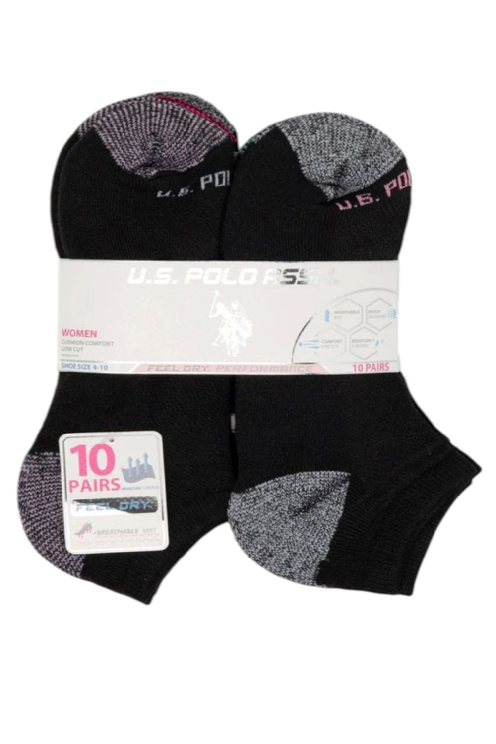 Короткі шкарпетки 600526601 (10 пра) black
