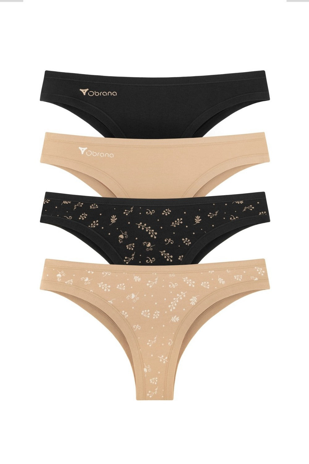 Хлопковые трусики бразилиана 200-20 (4 шт.) 01/04/543/544