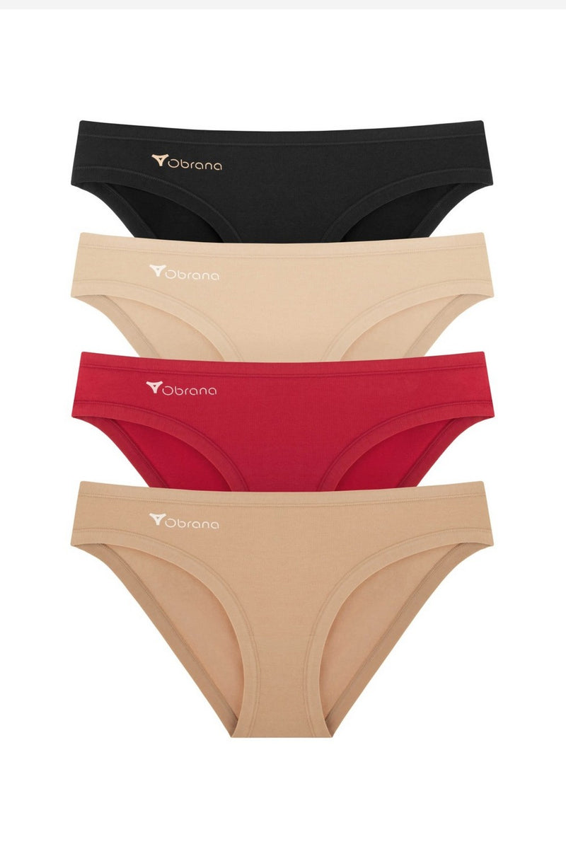 Хлопковые трусики слип 200-30 (4 шт.) 01/04/29/118