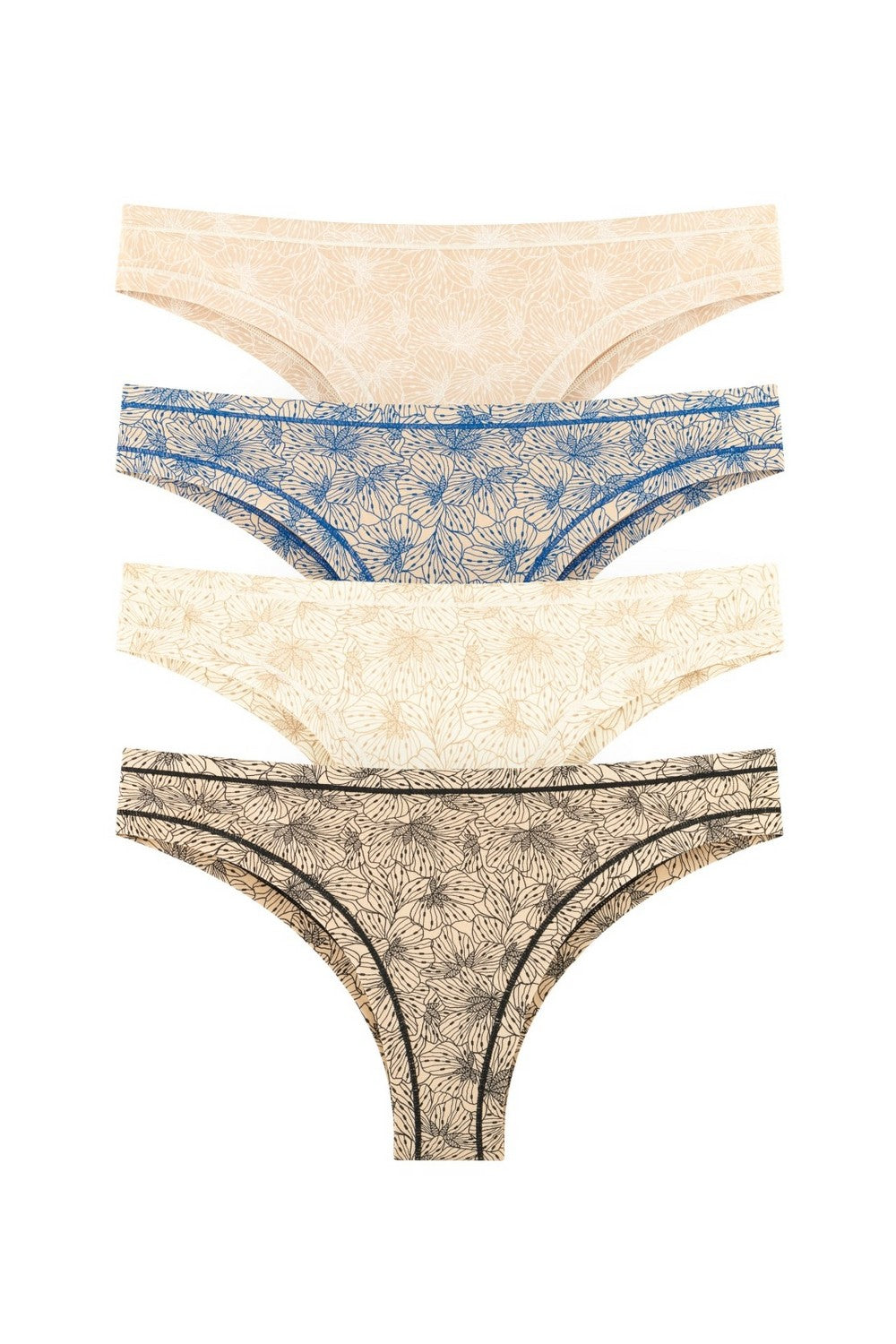 Хлопковые трусики бразилиана 200-34 (4 шт.) 318/319/320/321