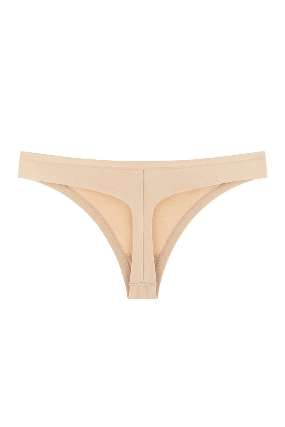 Трусики стринг із принтом 2202-12/384 beige Anabel Arto спина