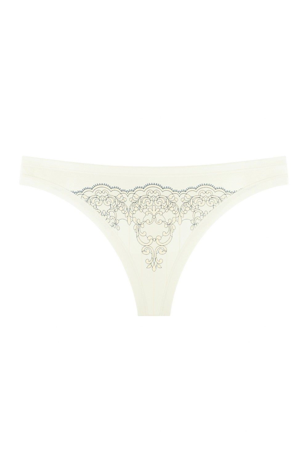 Трусики стрінг з принтом 2202-12/385 champagne Anabel Arto