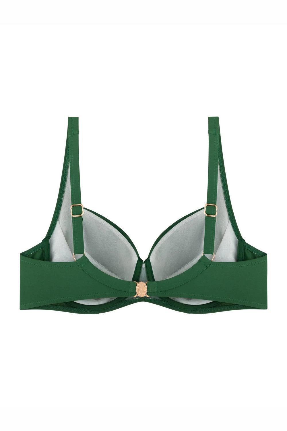 Купальник с высокими плавками 406-041/406-239 moss