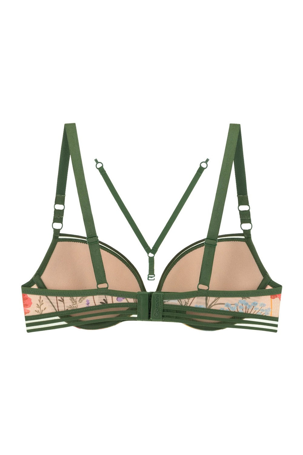 Бюстгальтер с двойным пуш-ап 806-003 flowers