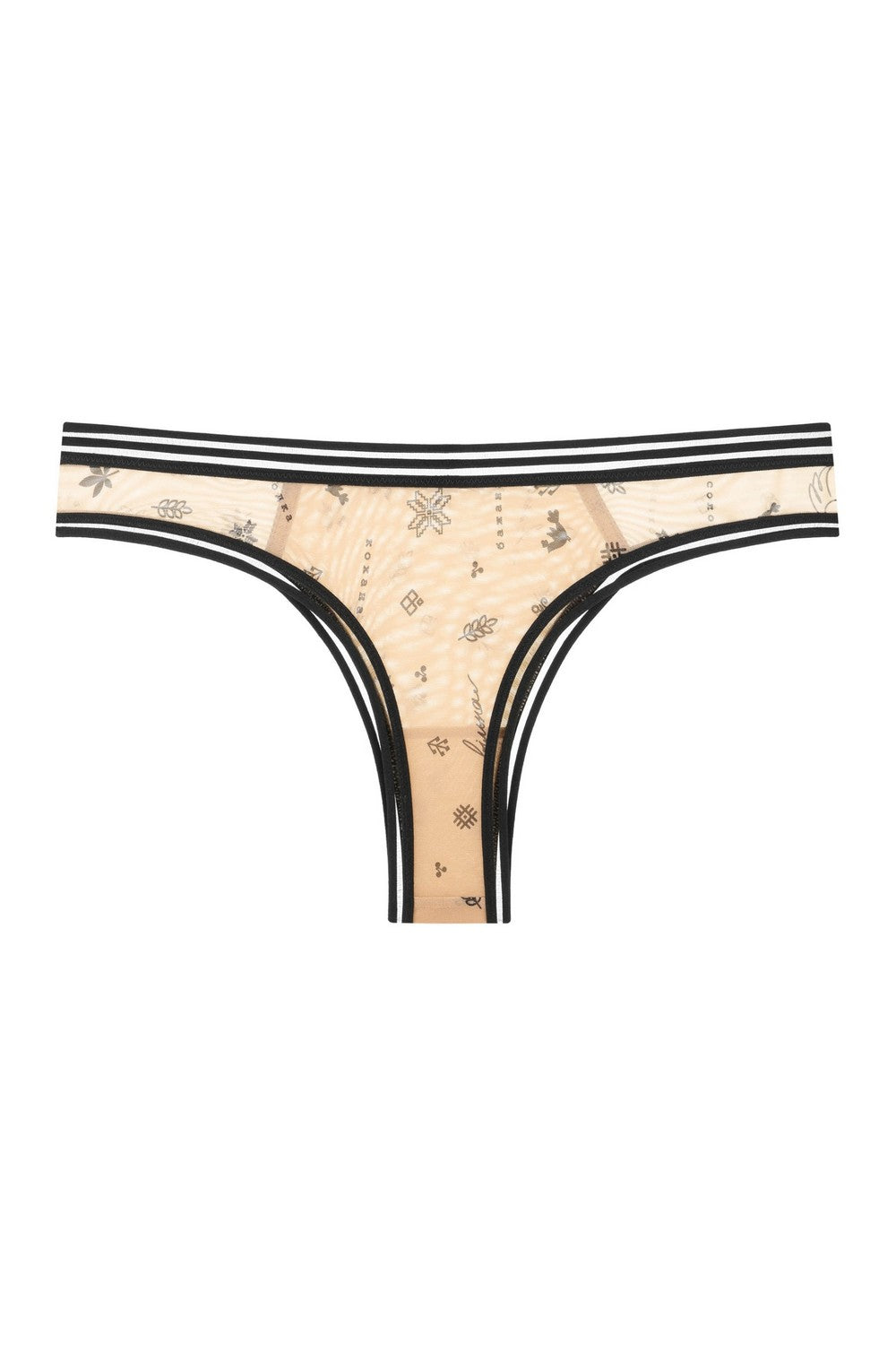 Комплект білизни з мікросітки 806-048-1/806-10 black/beige