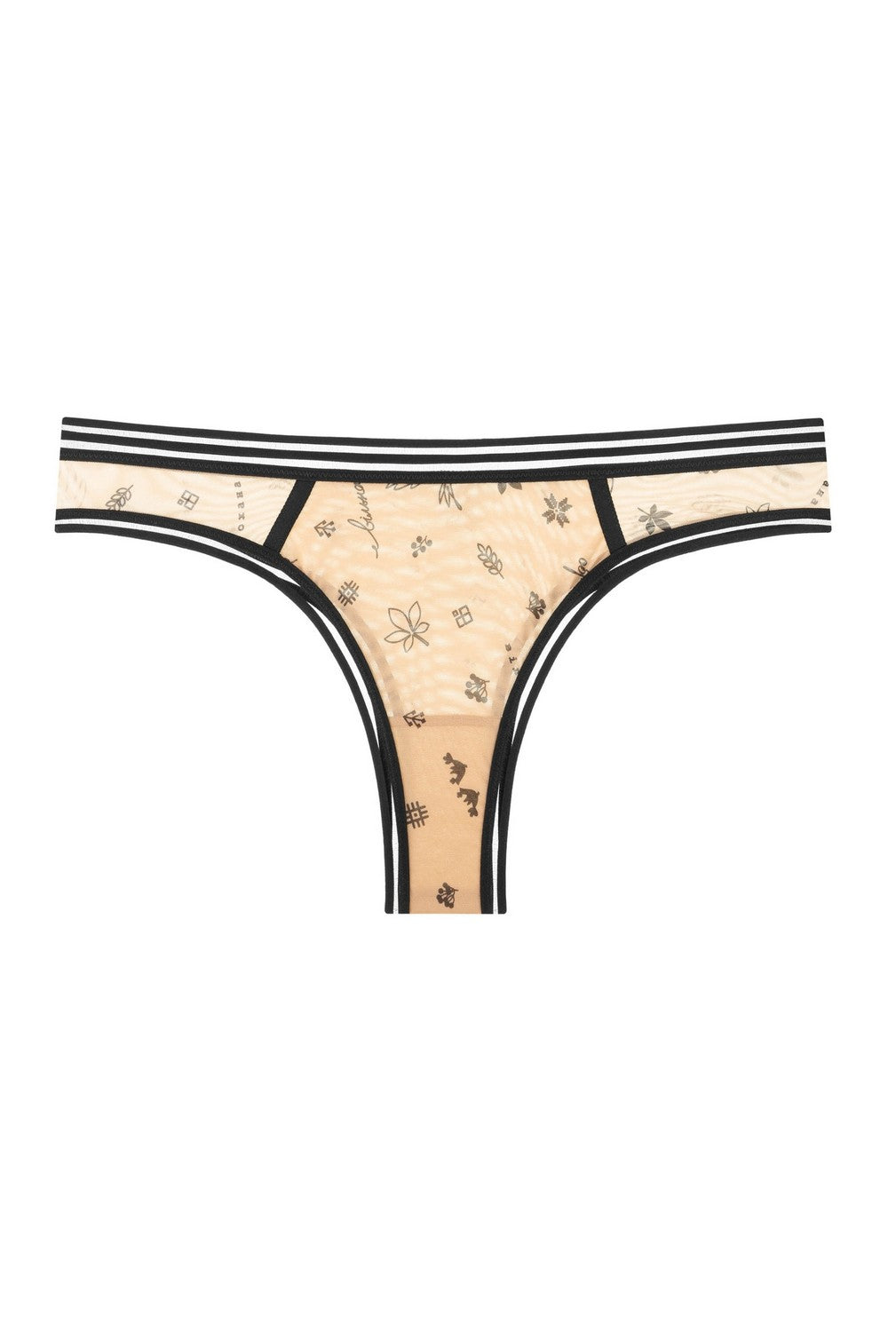 Комплект білизни з мікросітки 806-048-1/806-10 black/beige