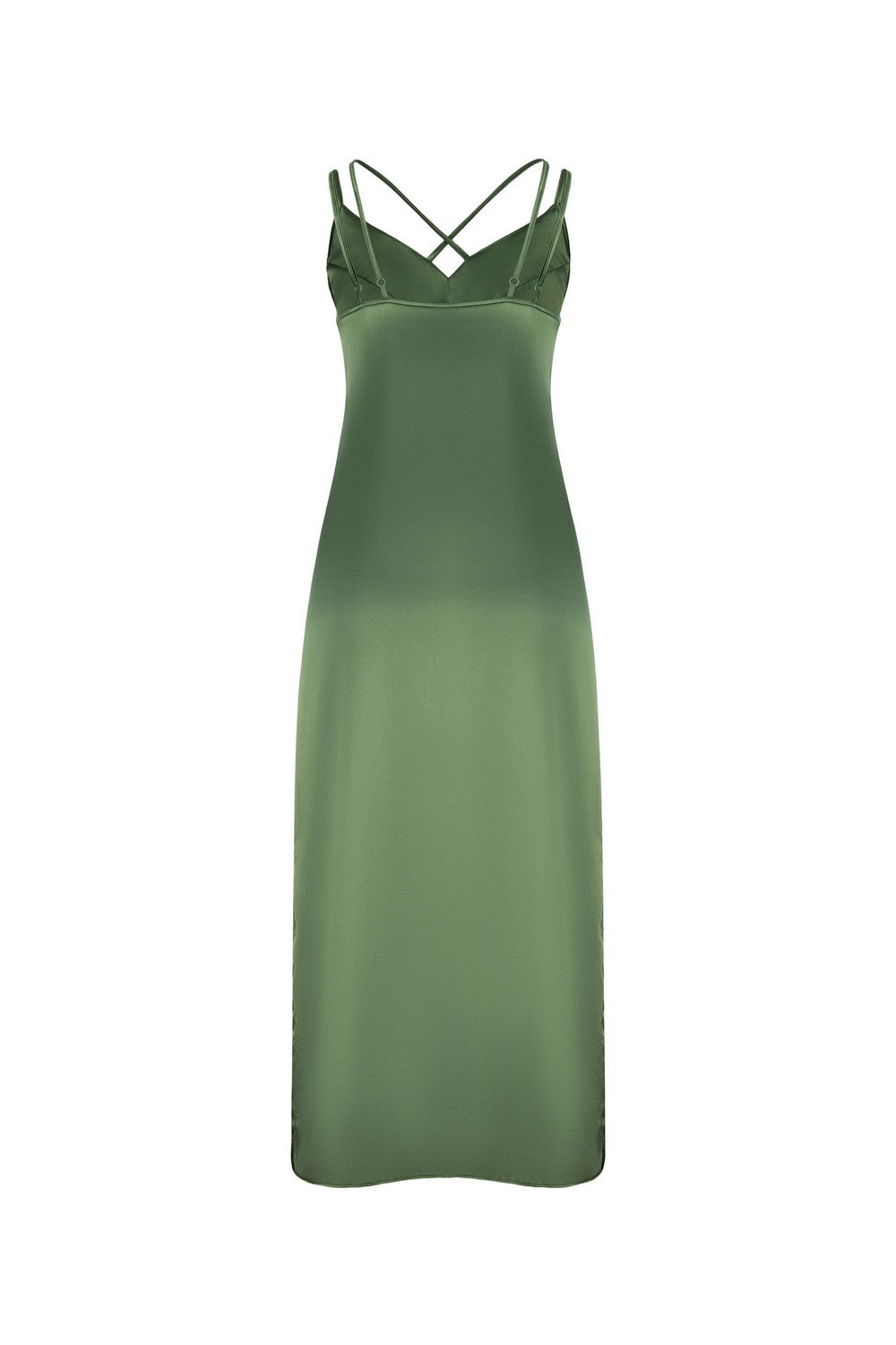 Нічна сорочка із сатину 806-6049 sage