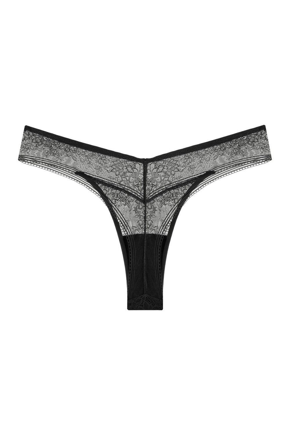 Мереживні трусики бразиліана 809-21 black