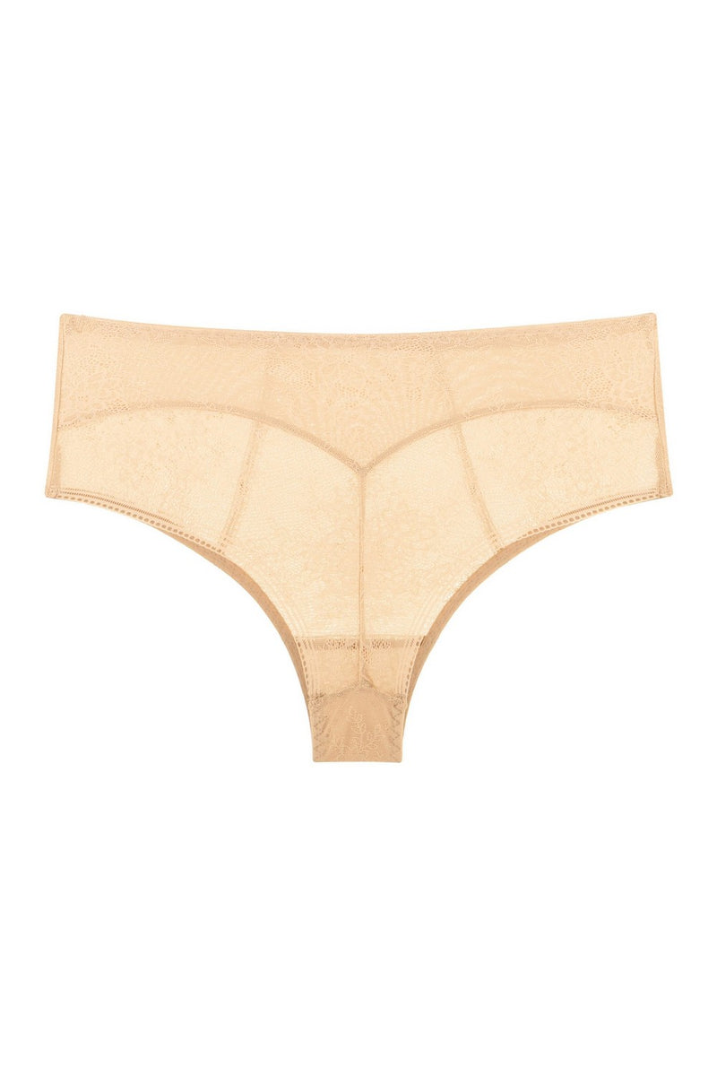 Кружевные трусики бразилиана 809-26 beige