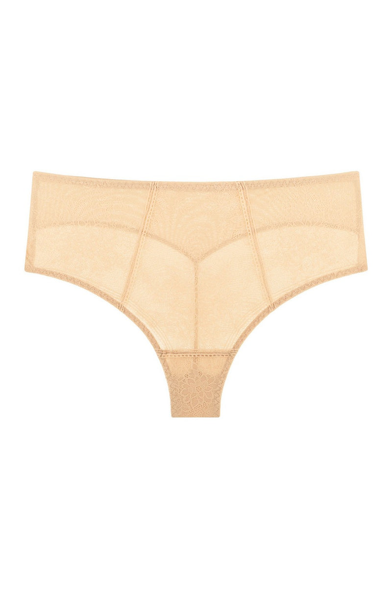 Кружевные трусики бразилиана 809-26 beige