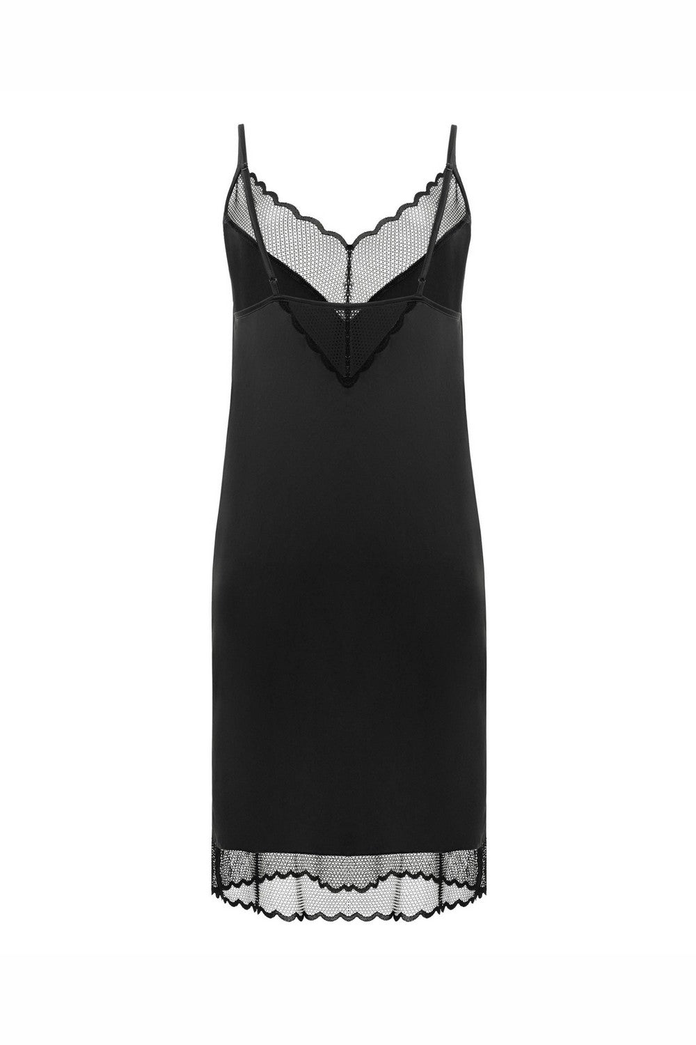 Ночная сорочка из сатина 810-6096 black