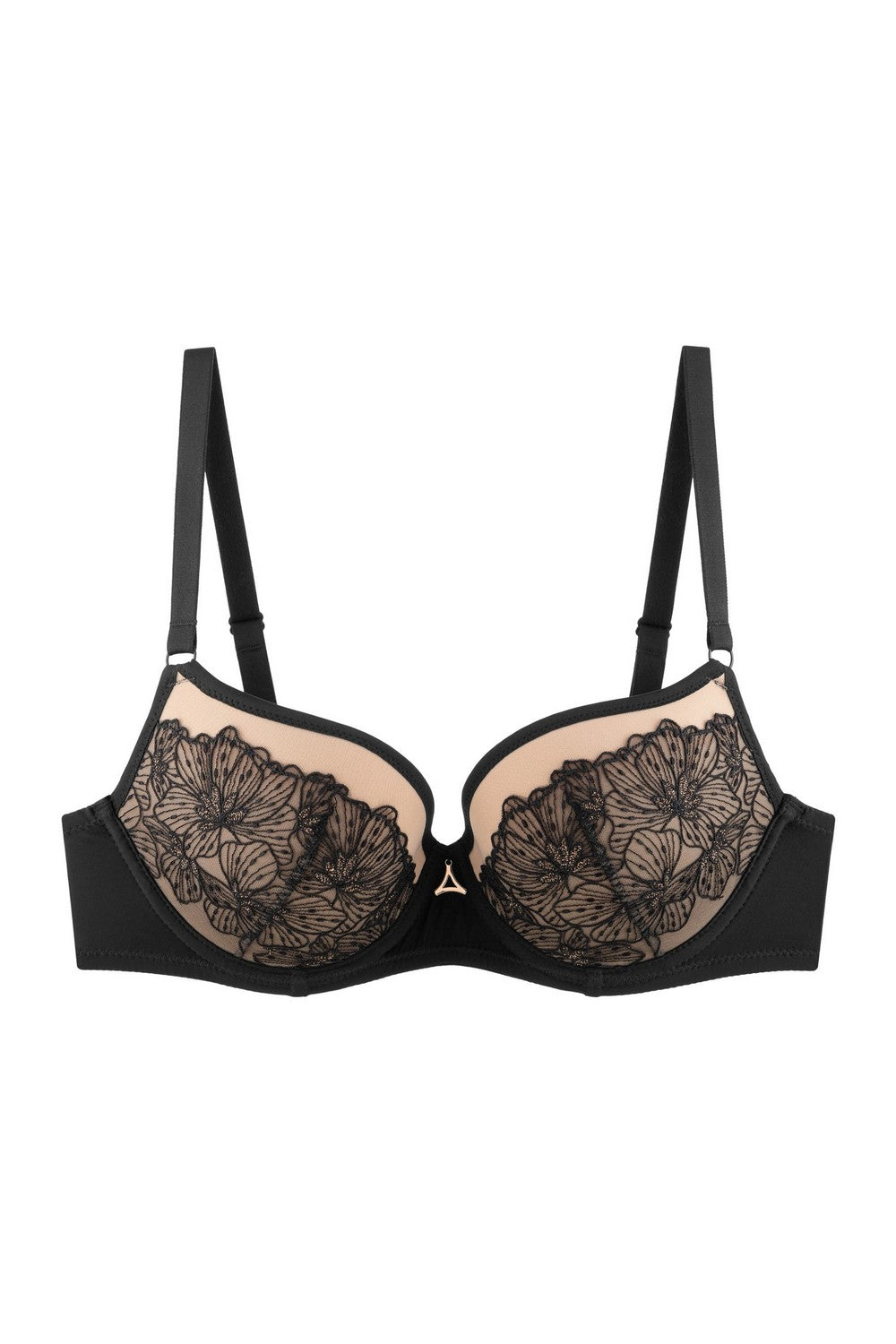 Бюстгальтер з формованими чашками 811-011 black