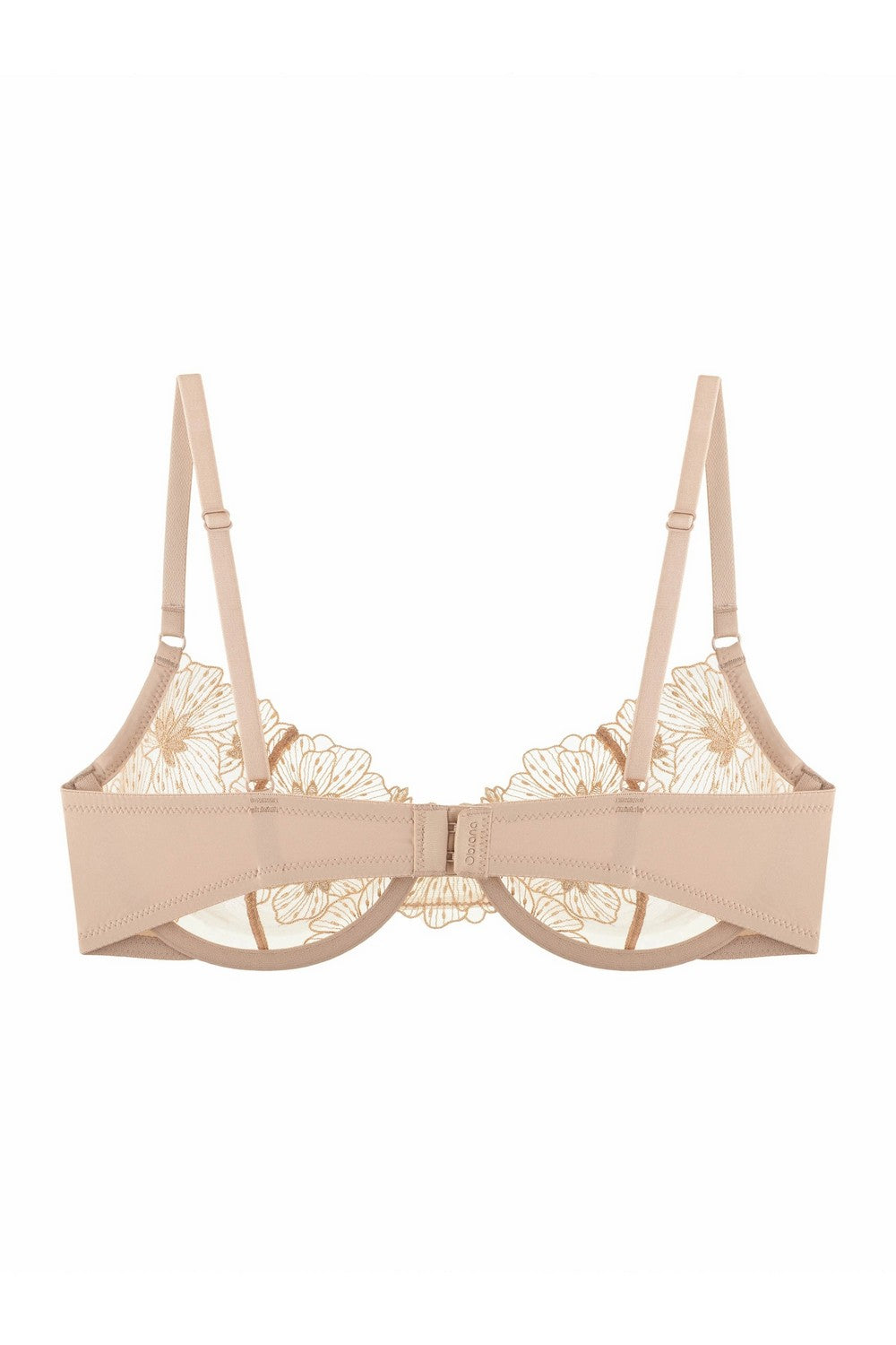 Бюстгальтер из микросетки 811-057 beige