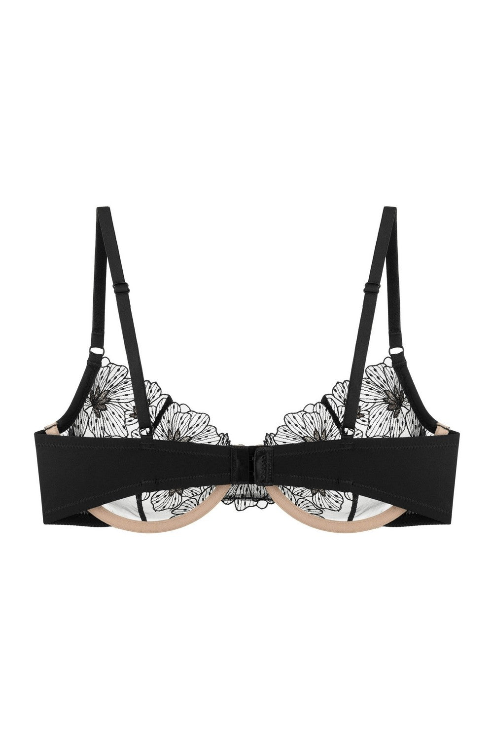 Бюстгальтер з мікросітки 811-057 black