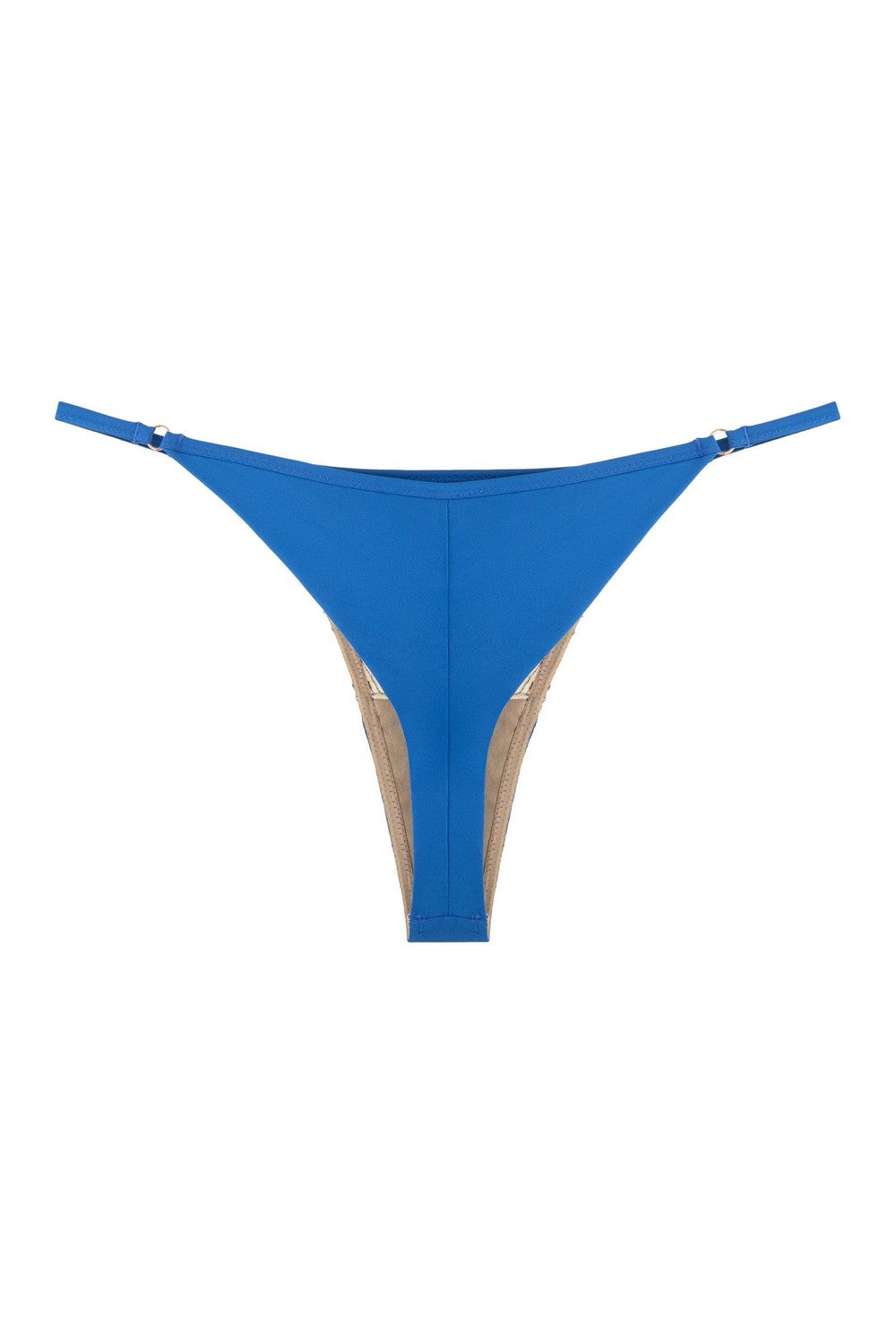 Трусики стринг с вышивкой 811-12 blue