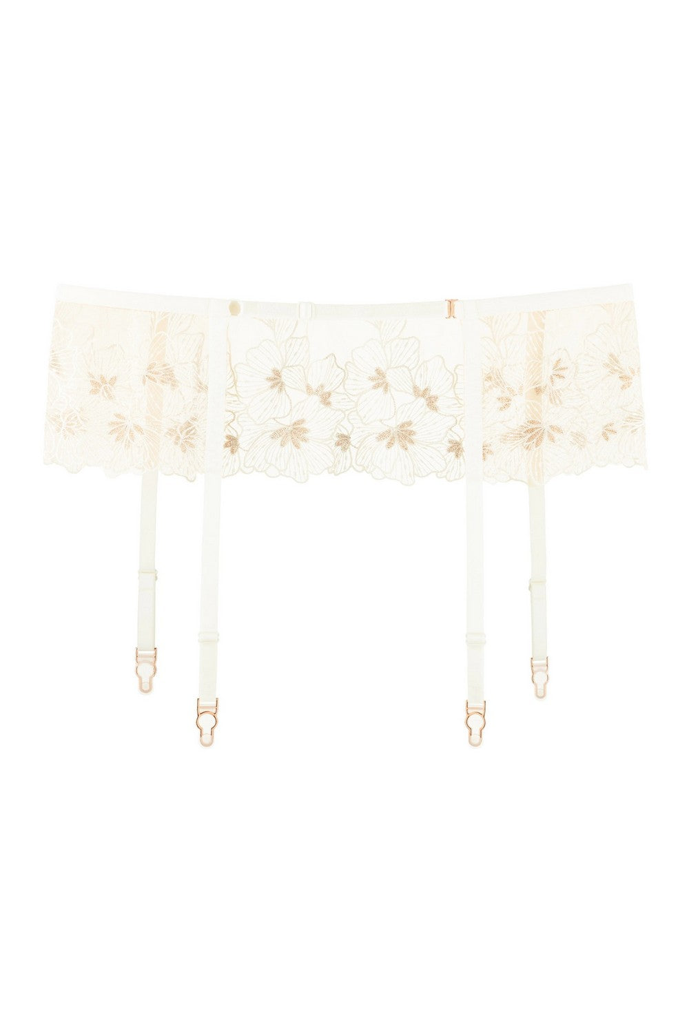 Пояс для чулок с вышивкой 811-50 champagne