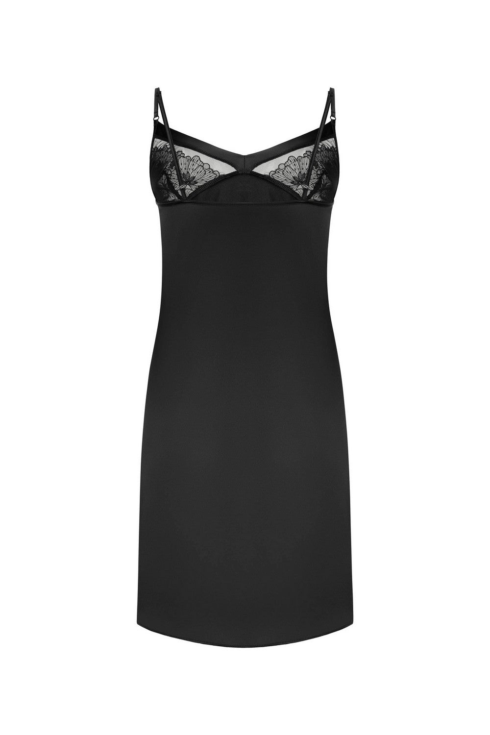 Ночная сорочка из сатина 811-6088 black