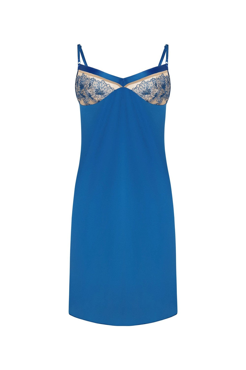 Ночная сорочка из сатина 811-6088 blue