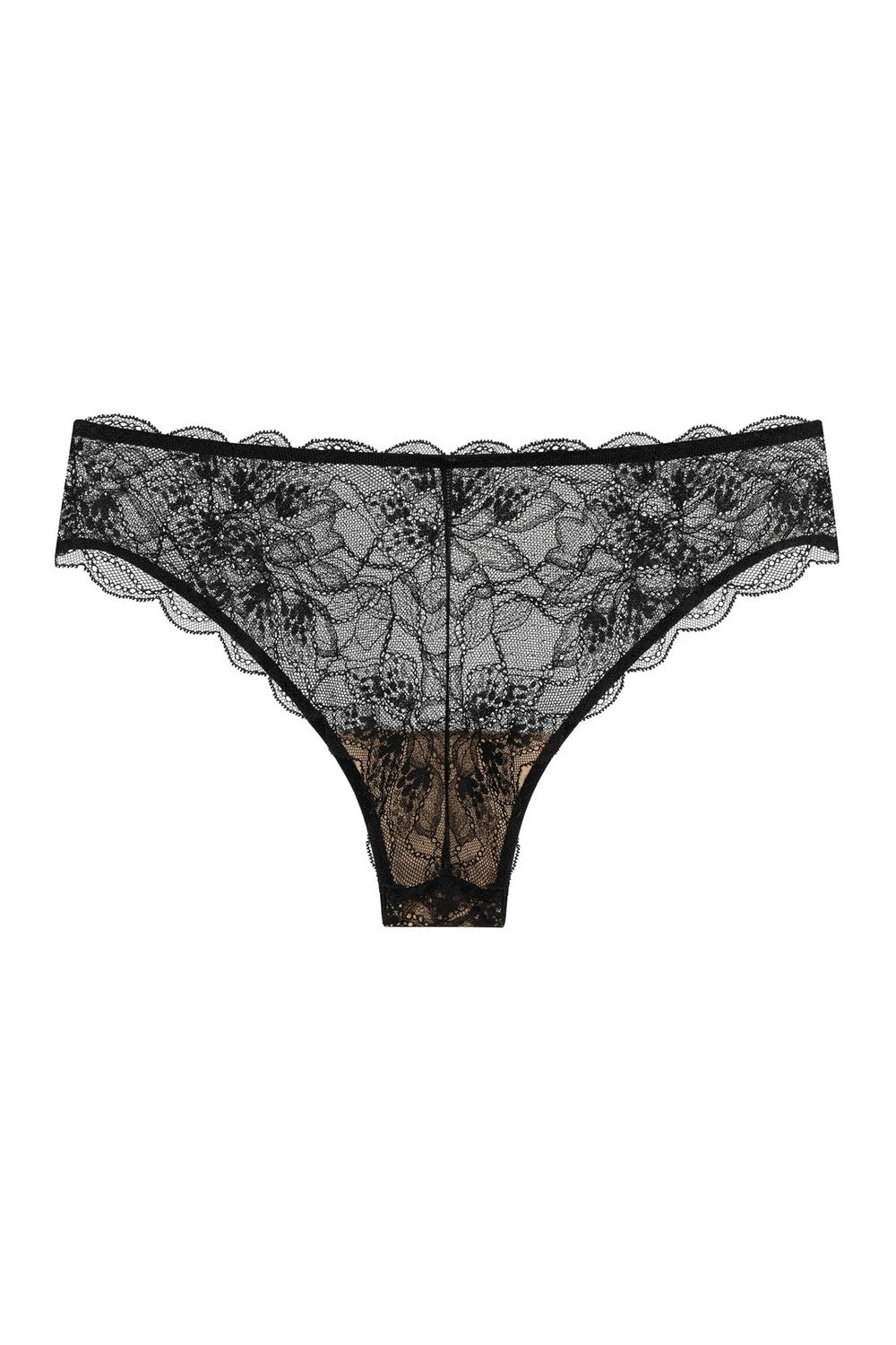 Кружевные трусики бразилиана 812-22 black