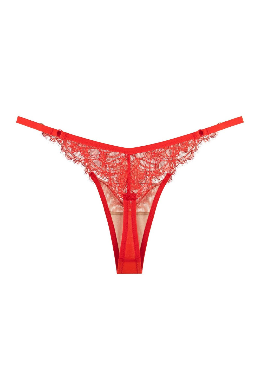 Стрінги з тонкими боковинками 814-14 red