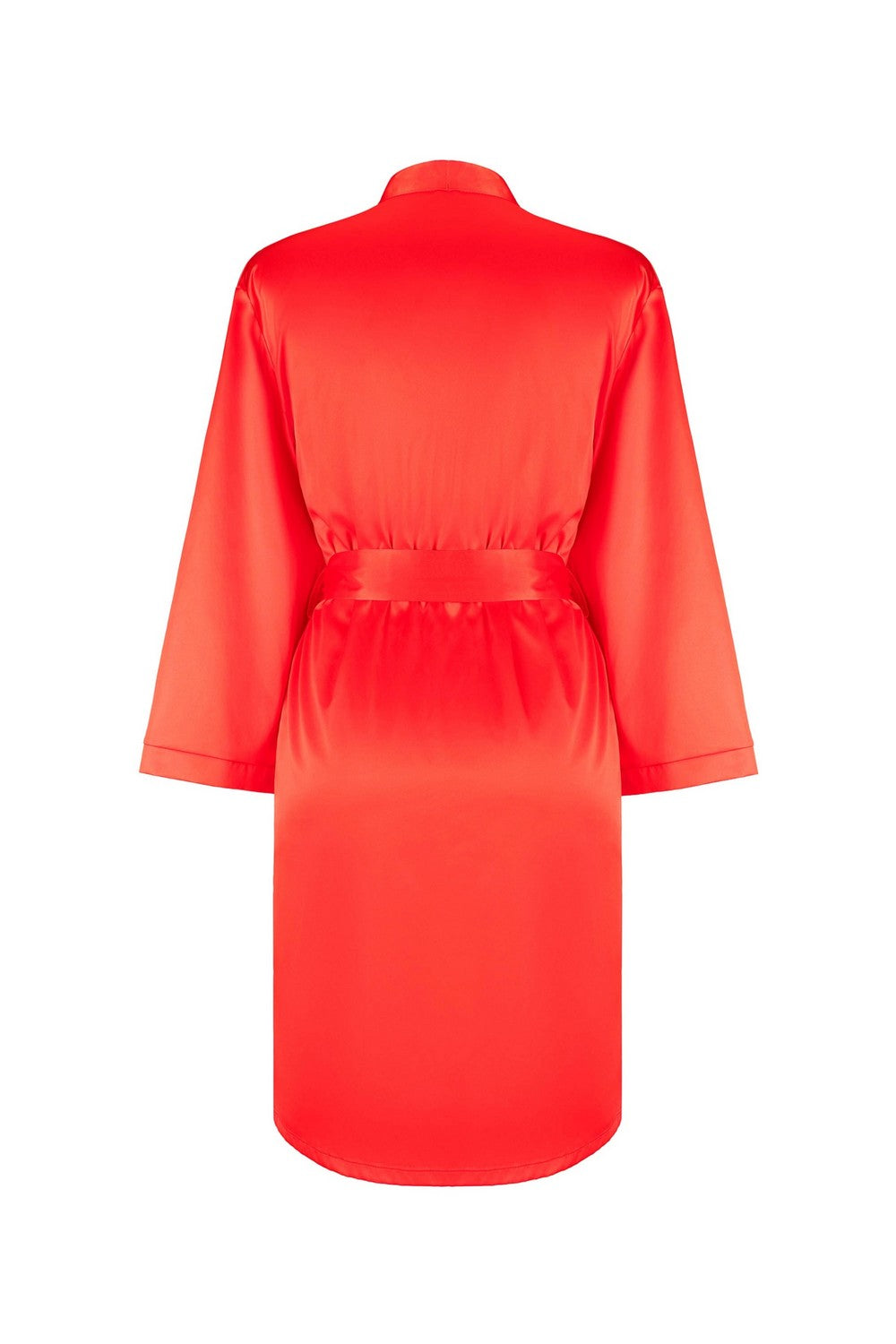Халат из сатина 814-6765 red