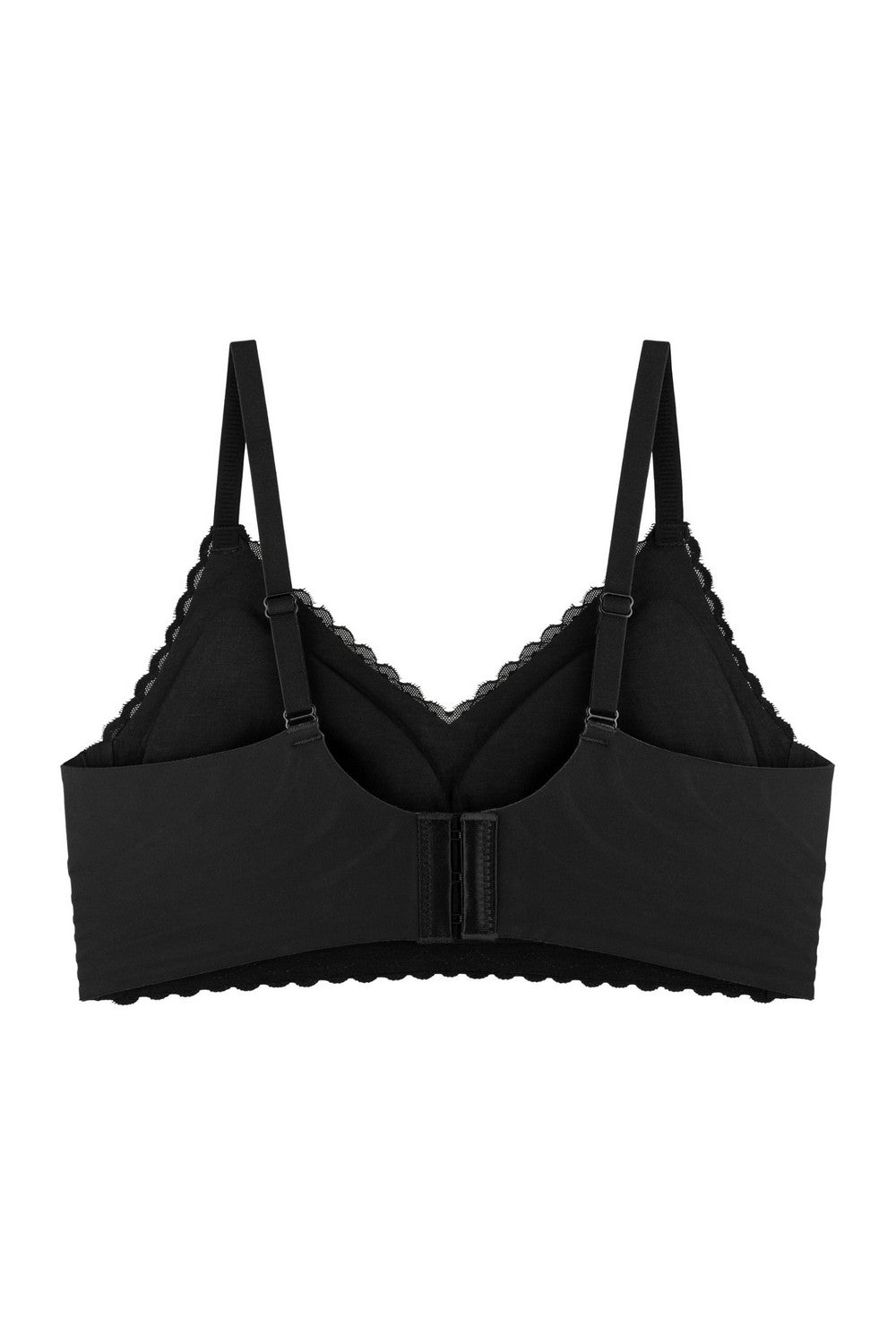 Бесшовный бюстгальтер из кружева 872-074 black