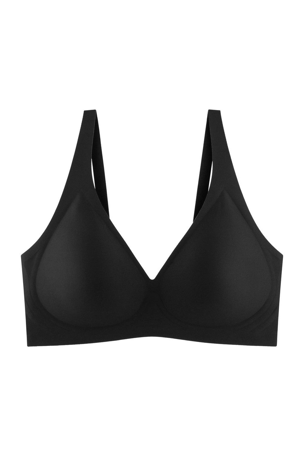 Бесшовный бюстгальтер из микрофибры 877-075 black