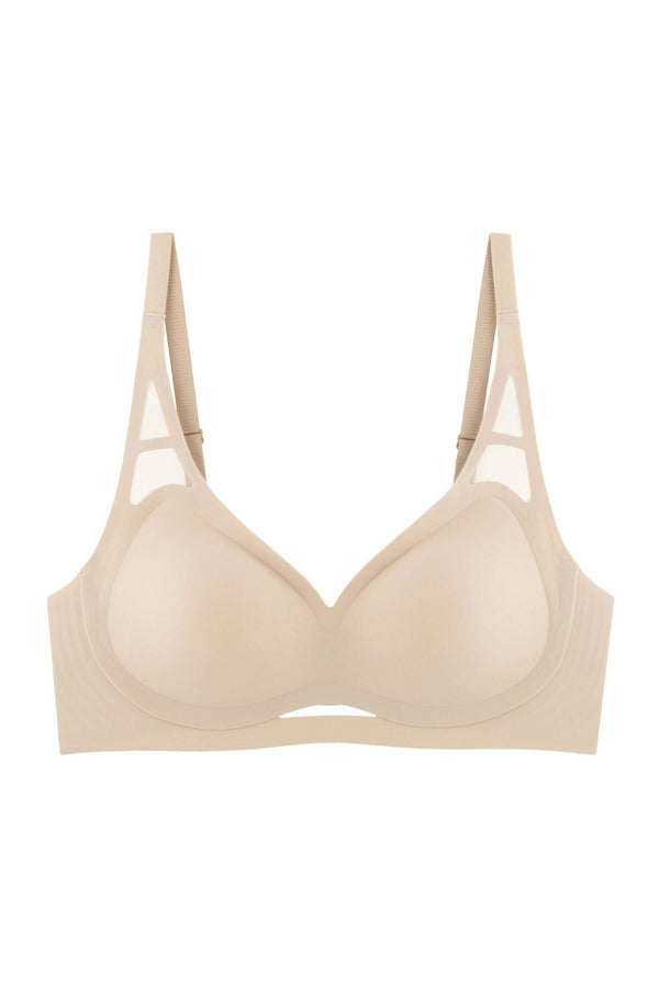 Бесшовный бюстгальтер из микрофибры 886-074 beige