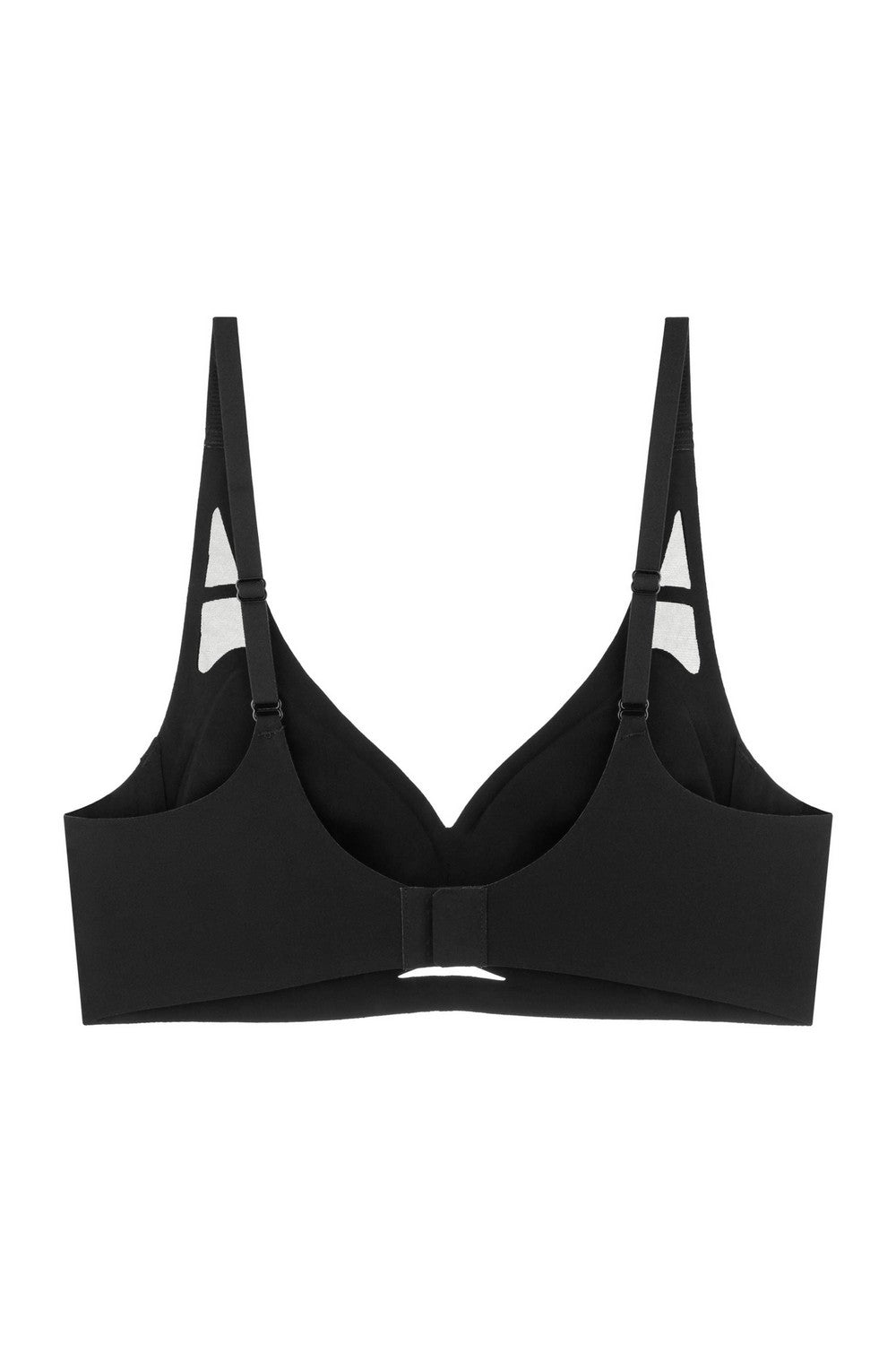 Бесшовный бюстгальтер из микрофибры 886-074 black