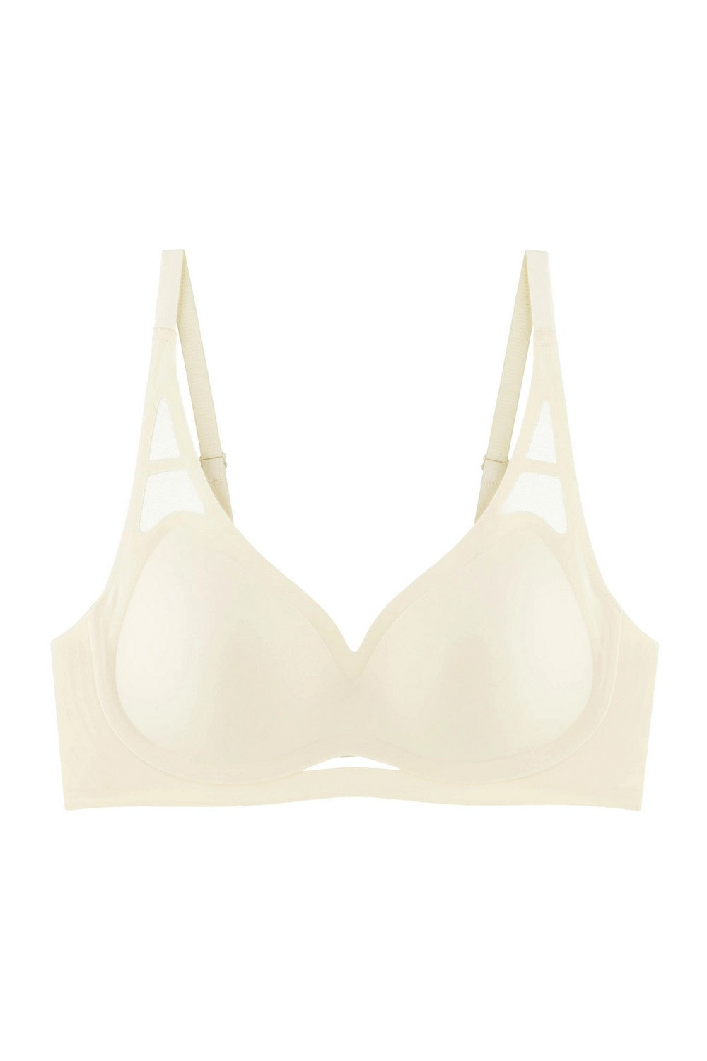 Бесшовный бюстгальтер из микрофибры 886-074 champagne