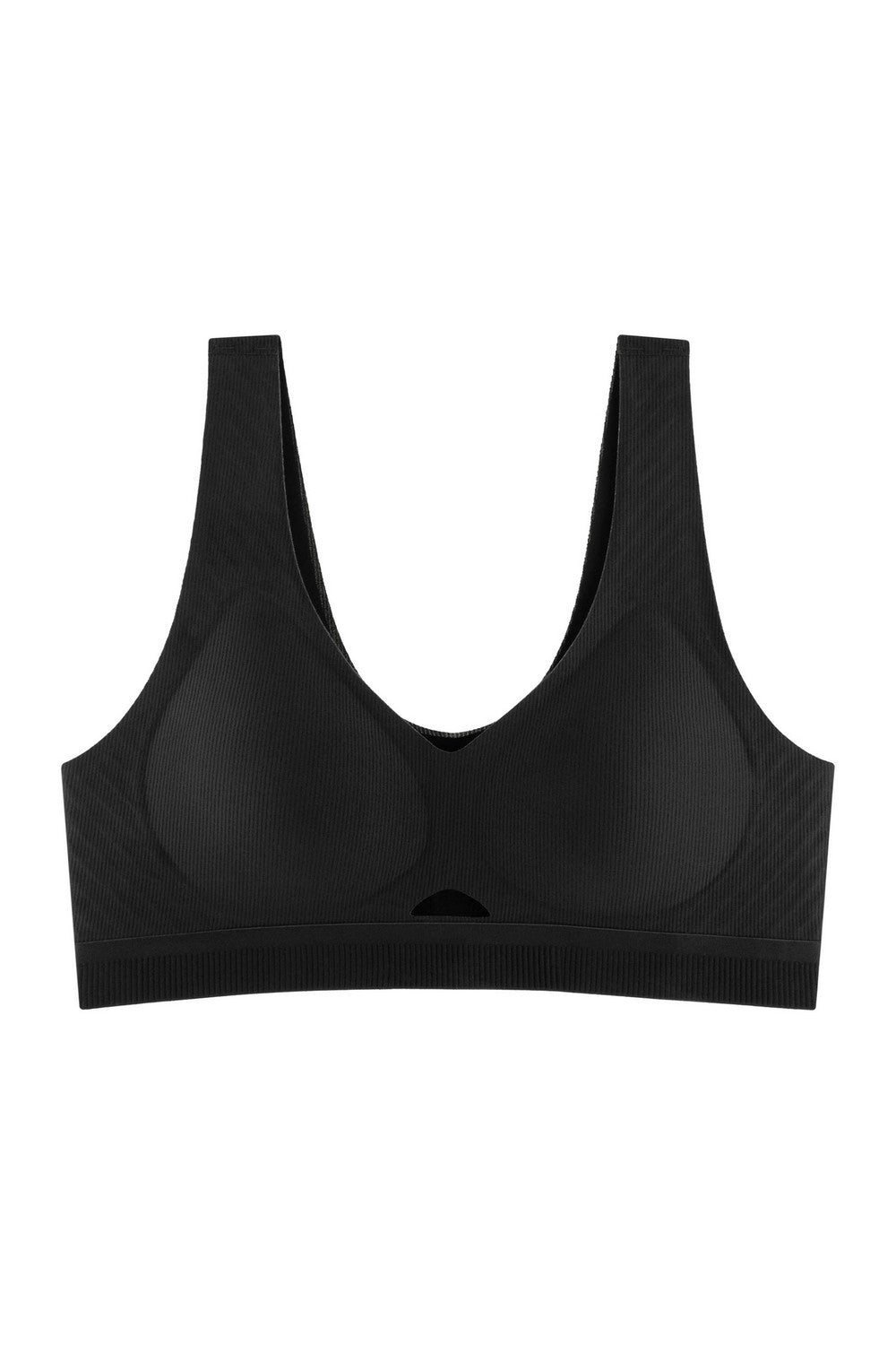 Бюстгальтер из фактурной микрофибры 887-072 black