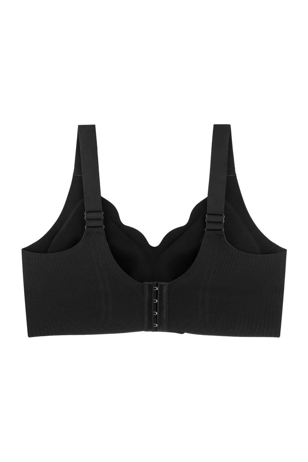 Безшовний бюстгальтер з мікрофібри 887-075 black