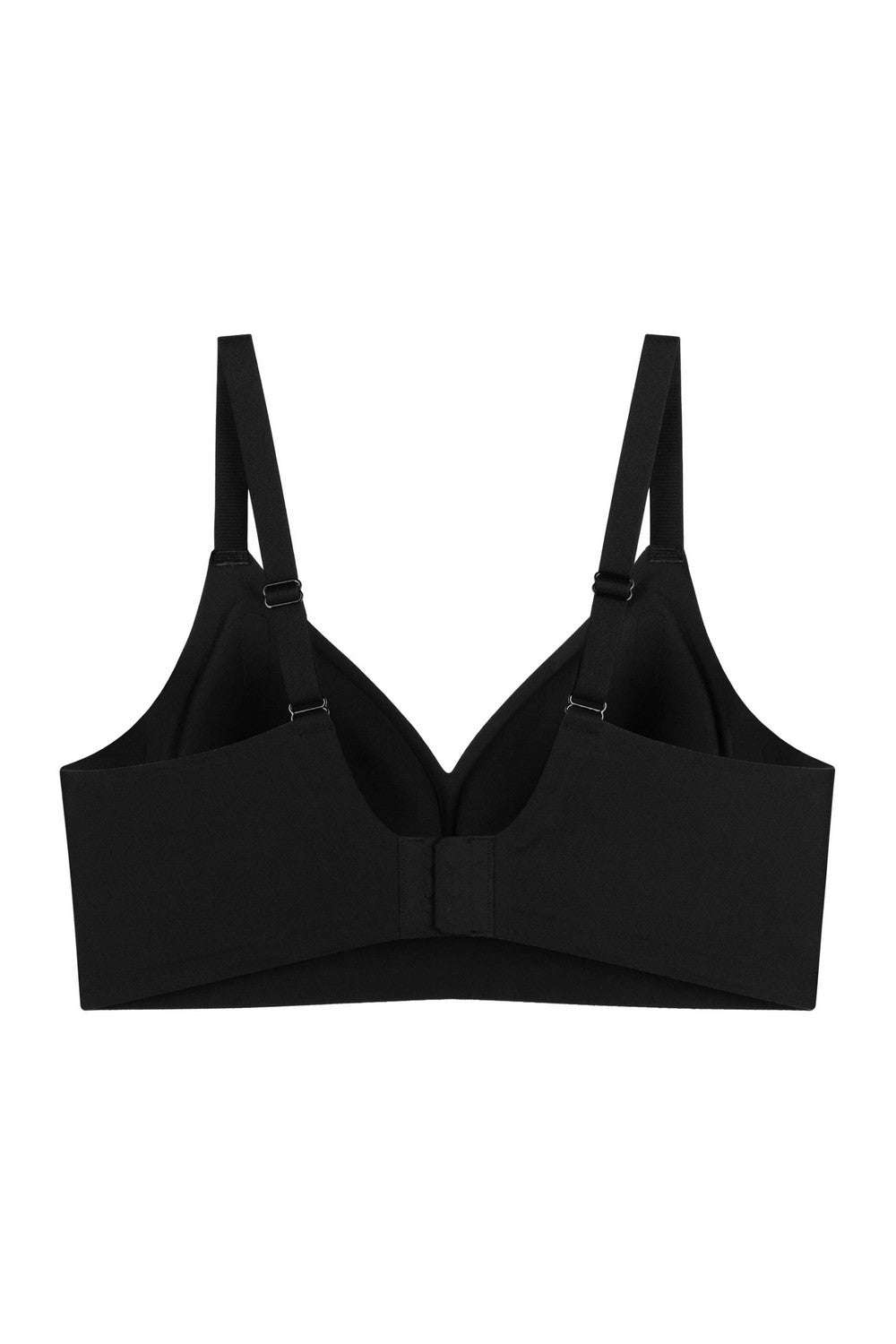 Гладкий бюстгальтер з мікрофібри 889-074 black