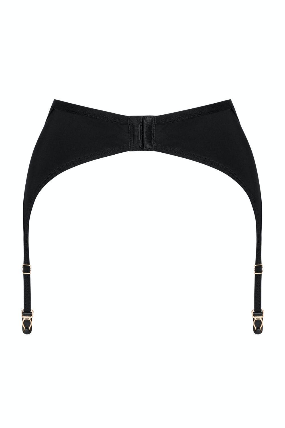 Пояс для чулок из микросетки Nesari black