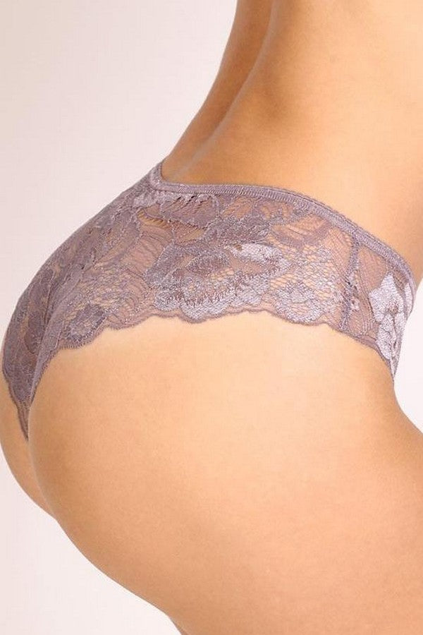 Трусики слип с кружевом 299-208