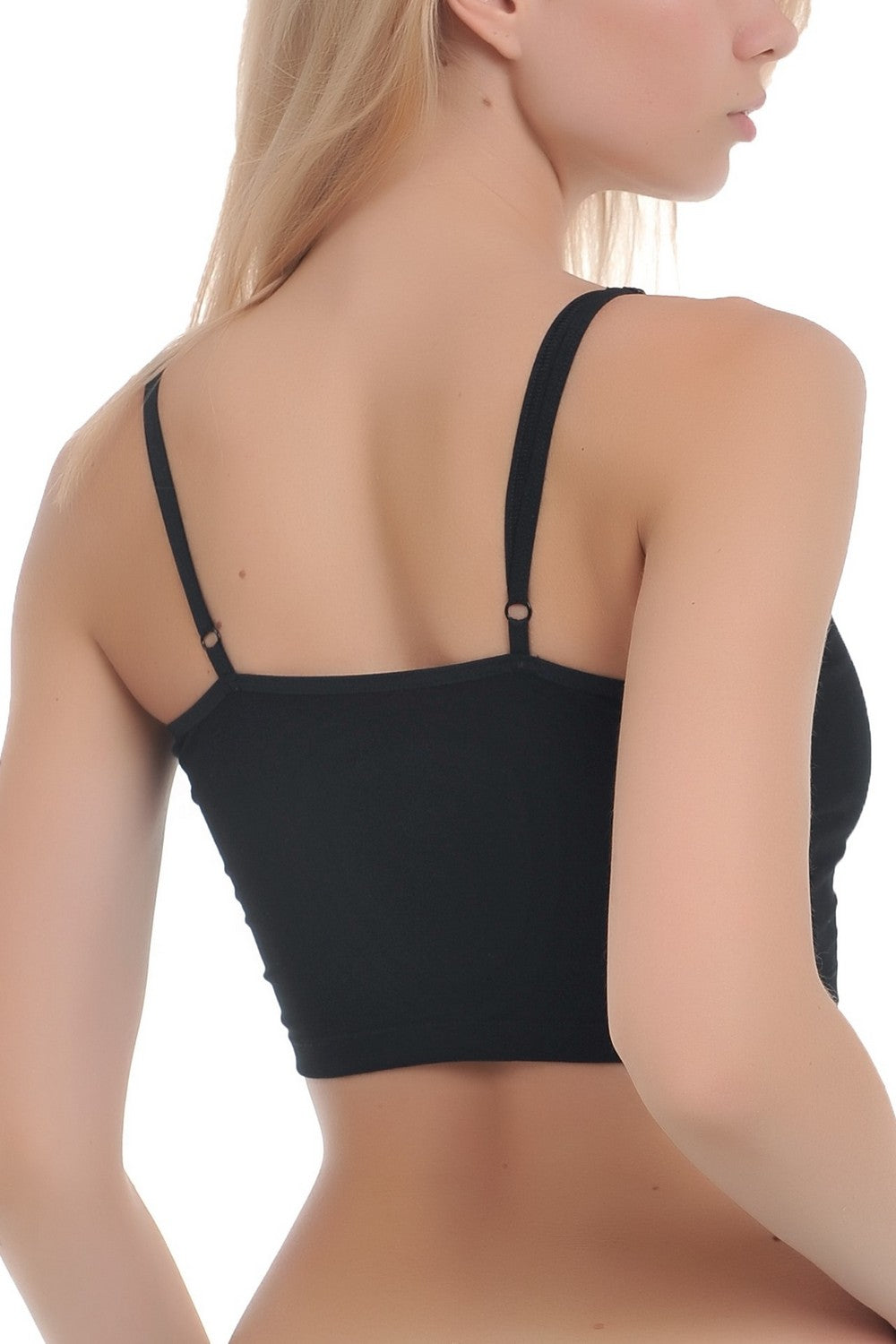 Хлопковый топ 821 black