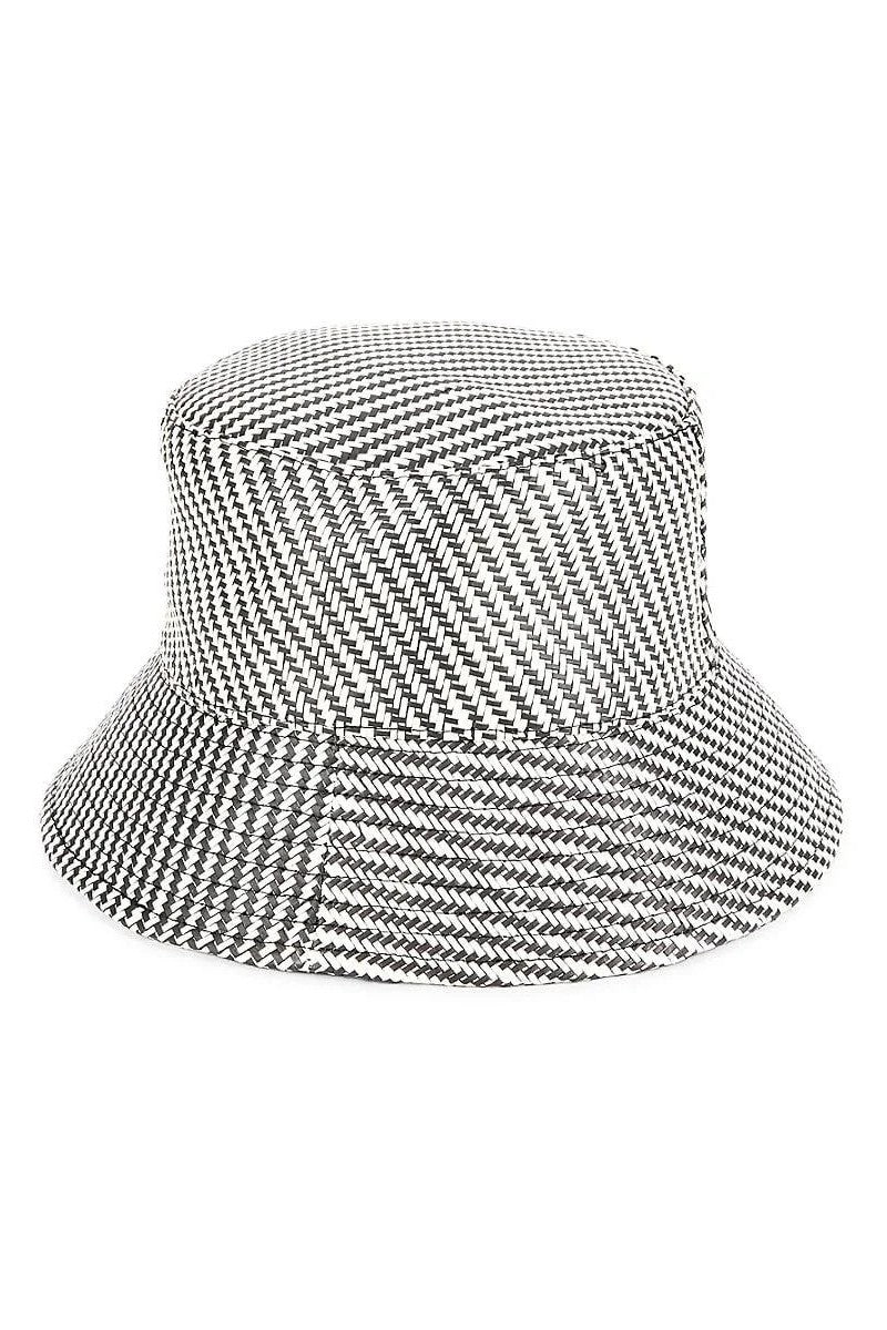 Соломенная панама 957335322 black/white