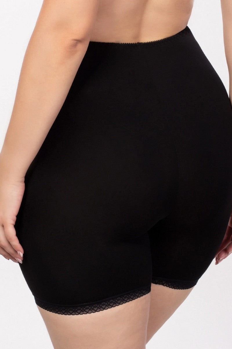 Хлопковые шорты с кружевной тесьмой 2701