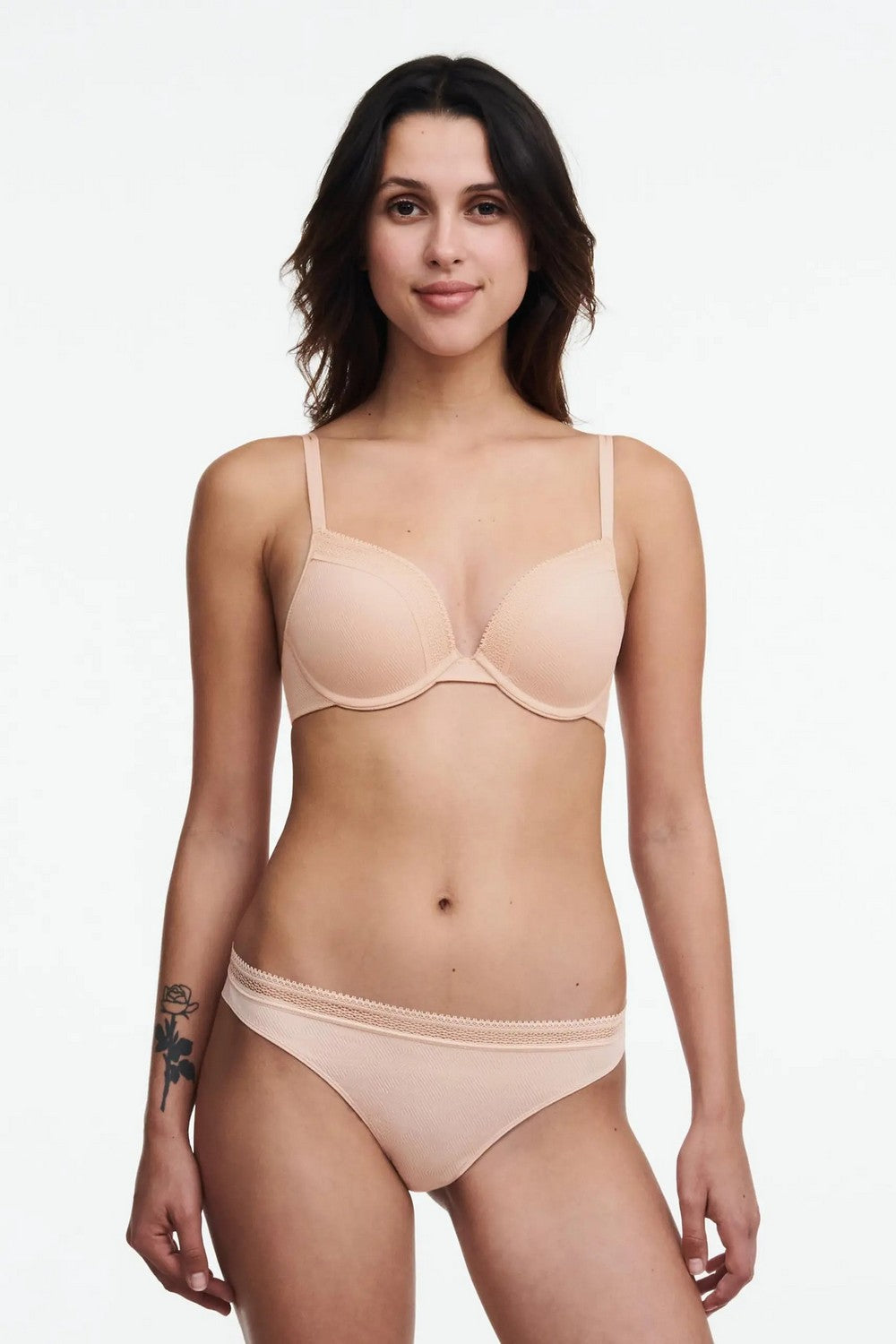 Бюстгальтер пуш-ап з принтом 40H2 Dream Today soft pink