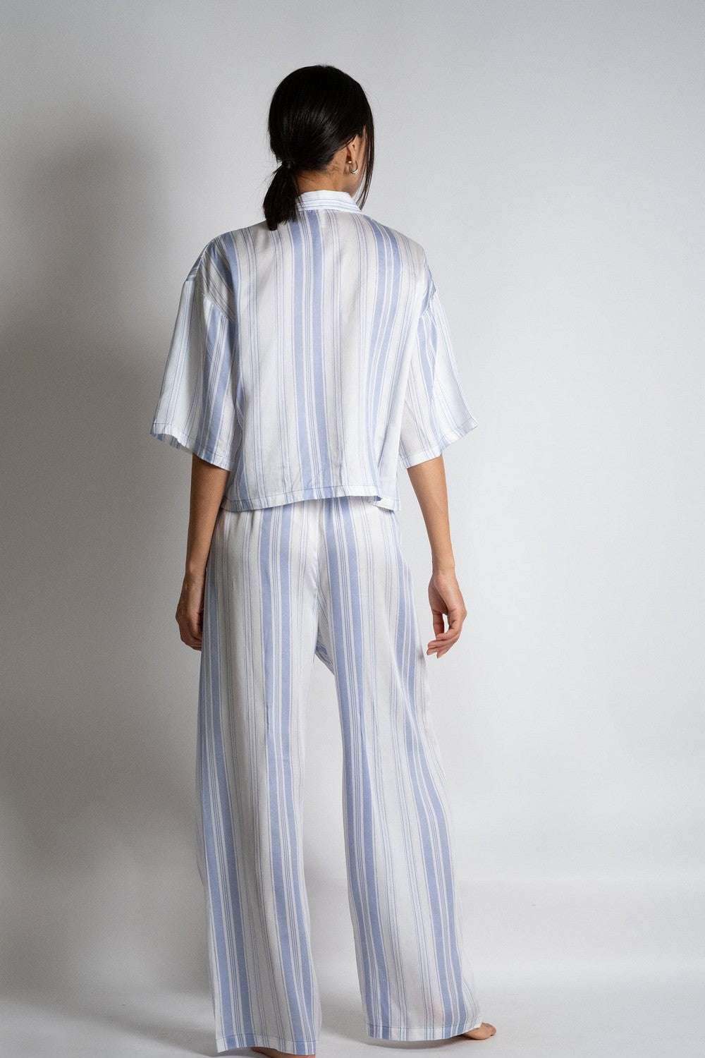 Пижамные брюки в полоску TH09 Chloe stripes print